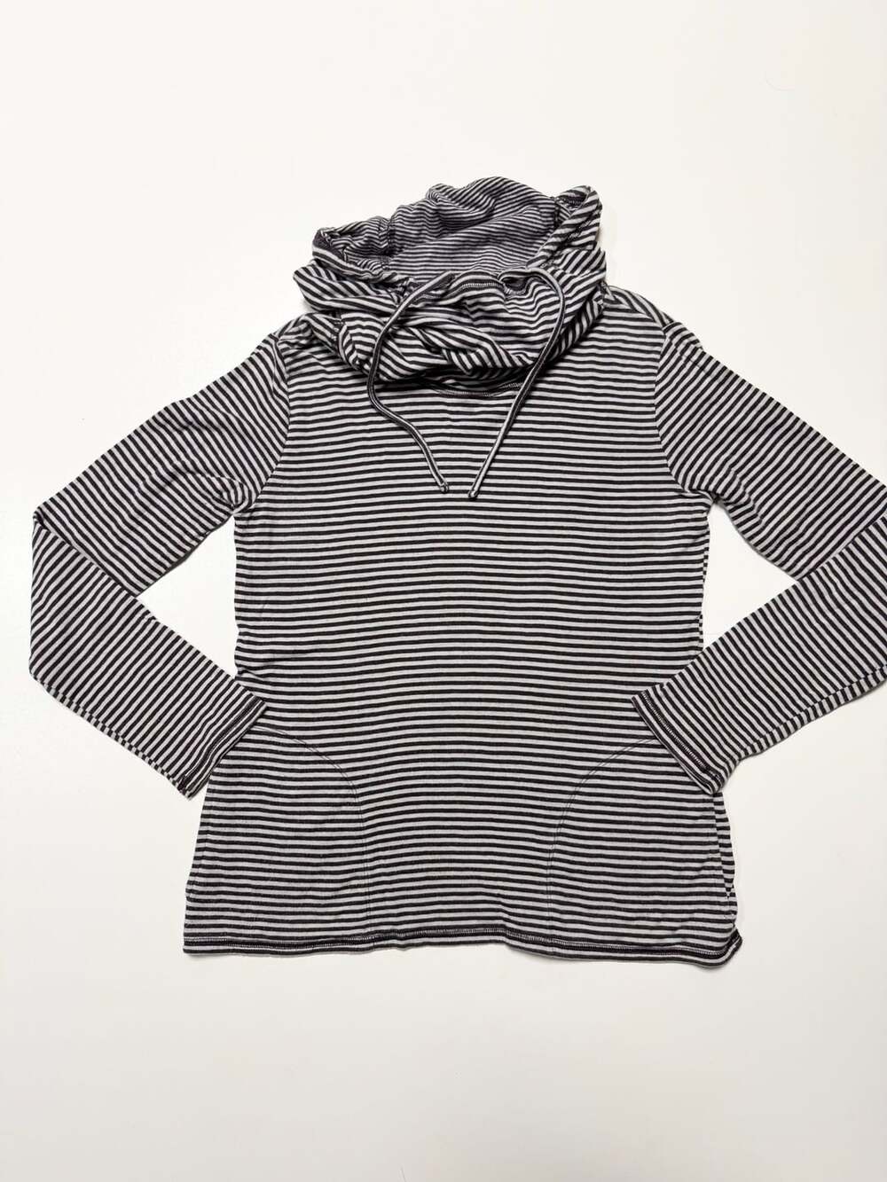 Horny Toad Cowl Neck Pullover Breton Size S Gorpcore Granola Whimsigoth Cottagec